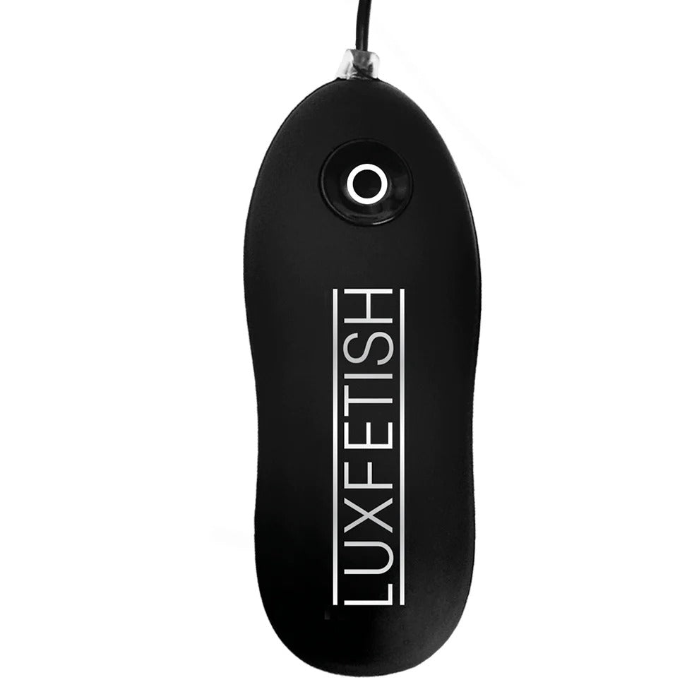 Unisex Vibrating Hollow Double Penetration Strap-On Dildo Black Electric Eel Toys - Vibrators