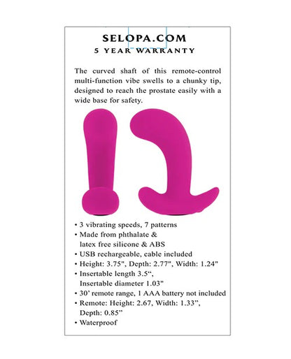 Selopa Hooking Up Pink Selopa Toys - Anal Toys