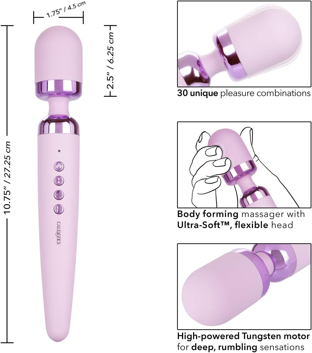 Opulence Wand CalExotics - California Exotic Novelties Toys - Vibrators