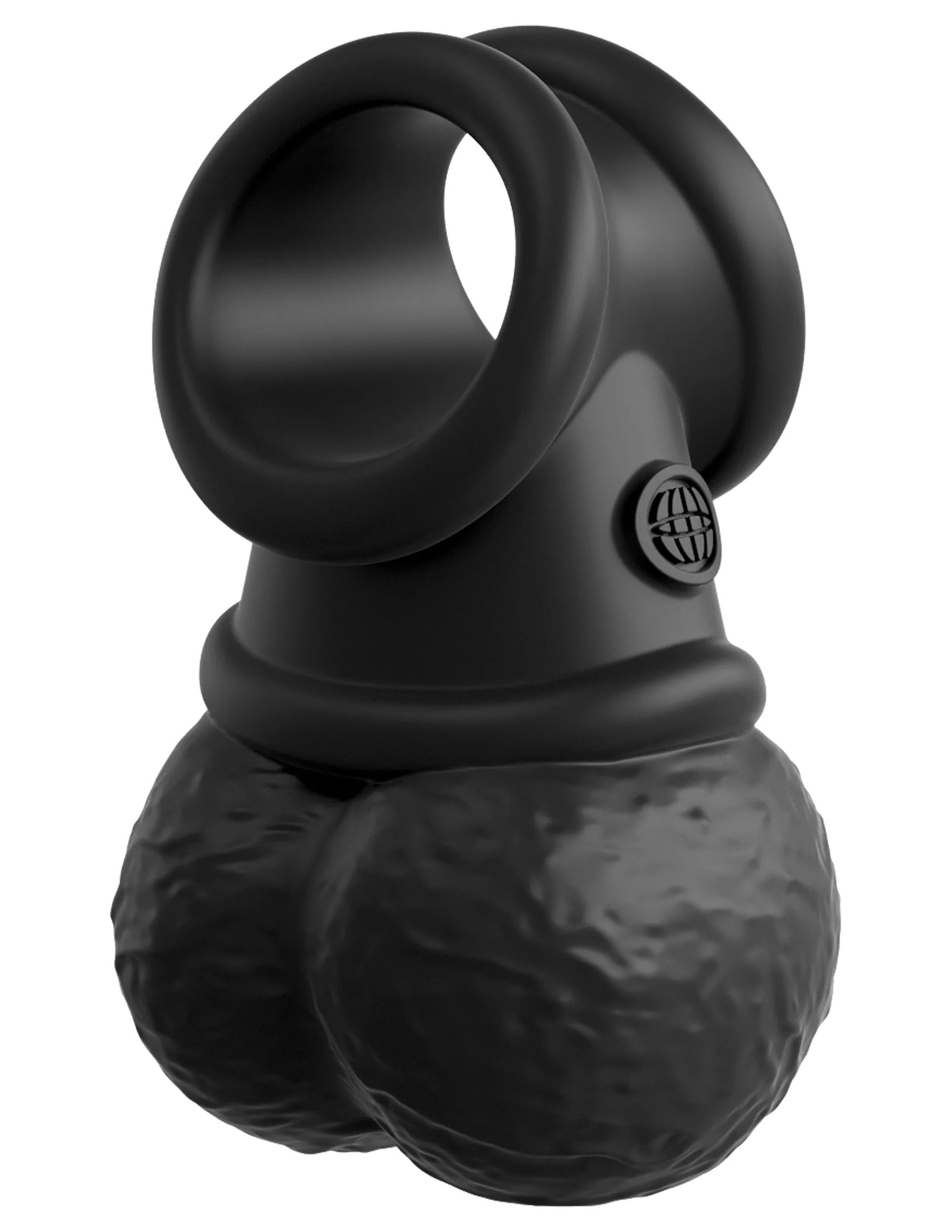 King Cock Elite The Crown Jewels Vibrating C-ring Pipedream Products Toys - Fetish