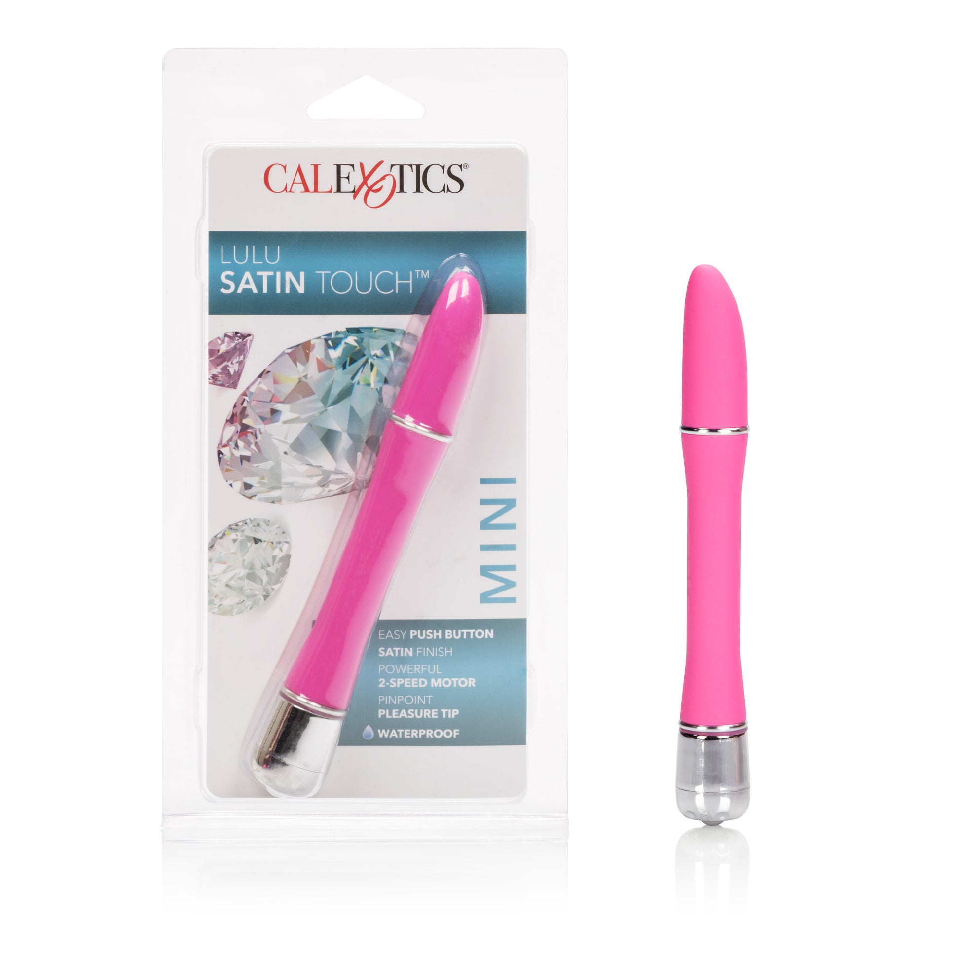 Lulu Satin Touch Vibe - Pink Default Title CalExotics - California Exotic Novelties Toys - Vibrators
