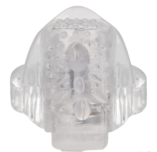 Foil Pack Vibrating Tongue Teaser - Clear Default Title CalExotics - California Exotic Novelties Toys - Vibrators