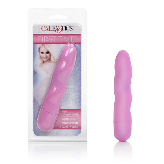 First Time Mini Power Swirl - Pink Default Title CalExotics - California Exotic Novelties Toys - Vibrators