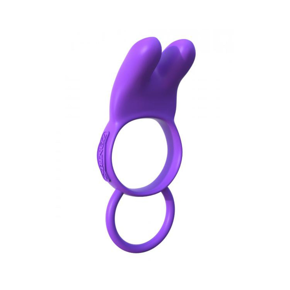 Fantasy C-Ringz Twin Teazer Rabbit Ring Purple Default Title Pipedream Products Toys - Cockrings