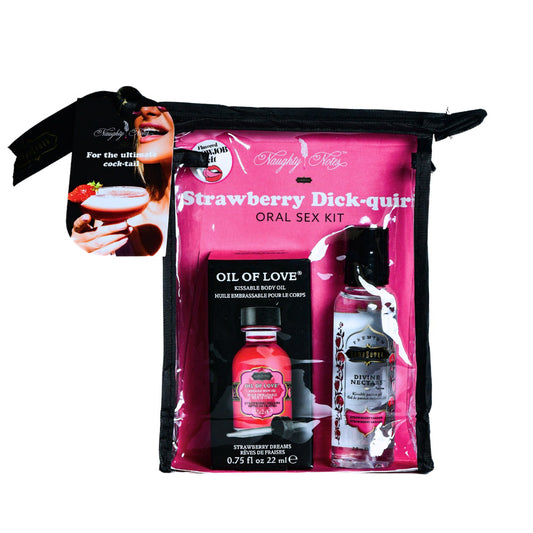 Strawberry Dick-Quiri Oral Sex Kit - .75 Oz Default Title Kama Sutra Sexual Wellness - Lubricants