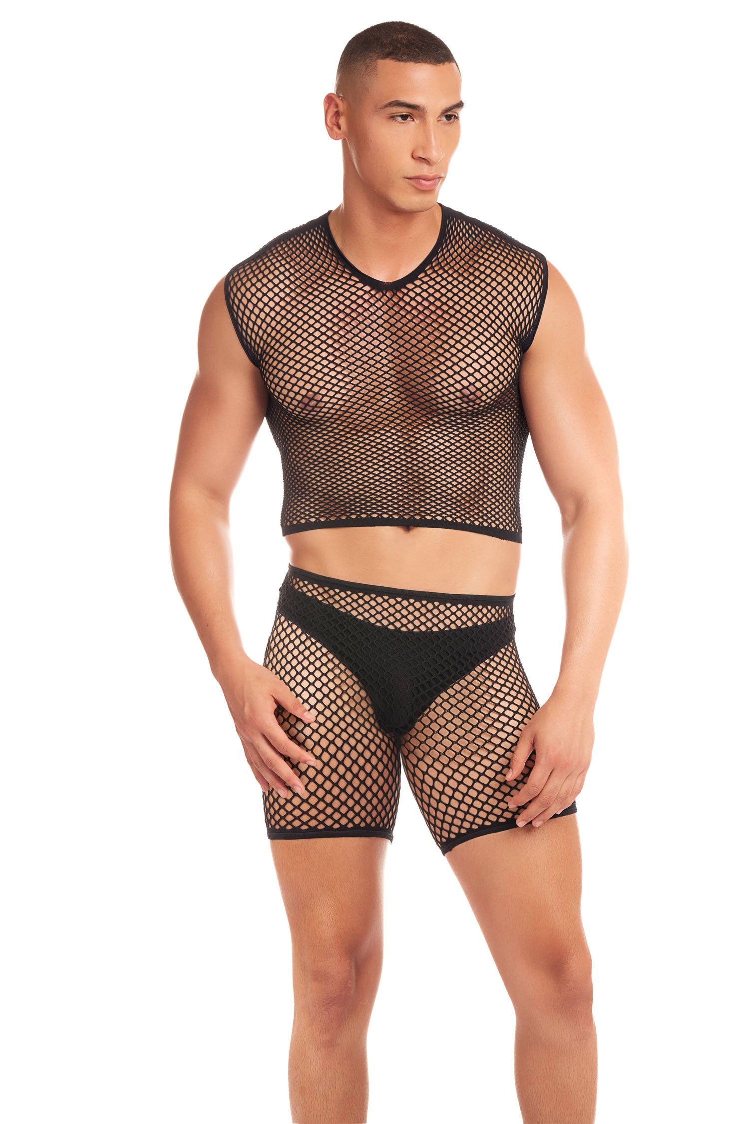 Net-Bula 3pc Set - Small/medium - Black Default Title Pink Lipstick Men