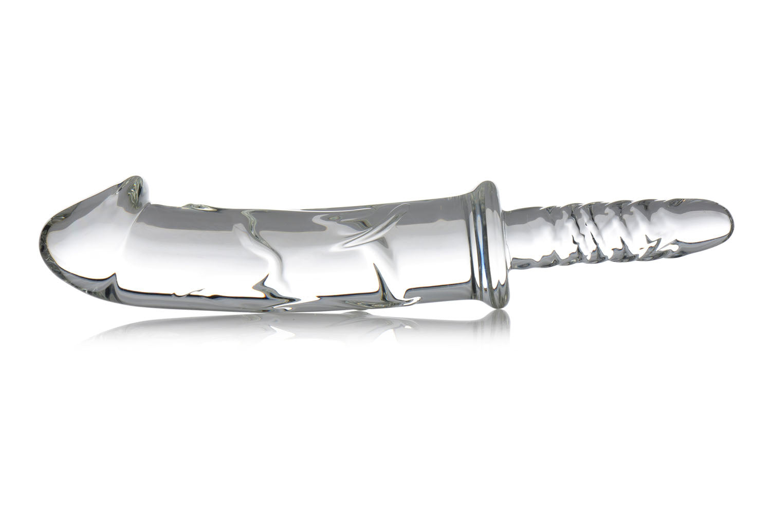 Battle Rammer Phallic Glass Thruster Default Title XR Brands Toys - Anal Toys