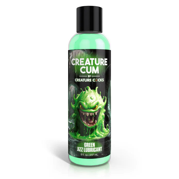 Creature Cum Green Water-Based Lubricant 8oz Default Title XR Brands Sexual Wellness - Lubricants