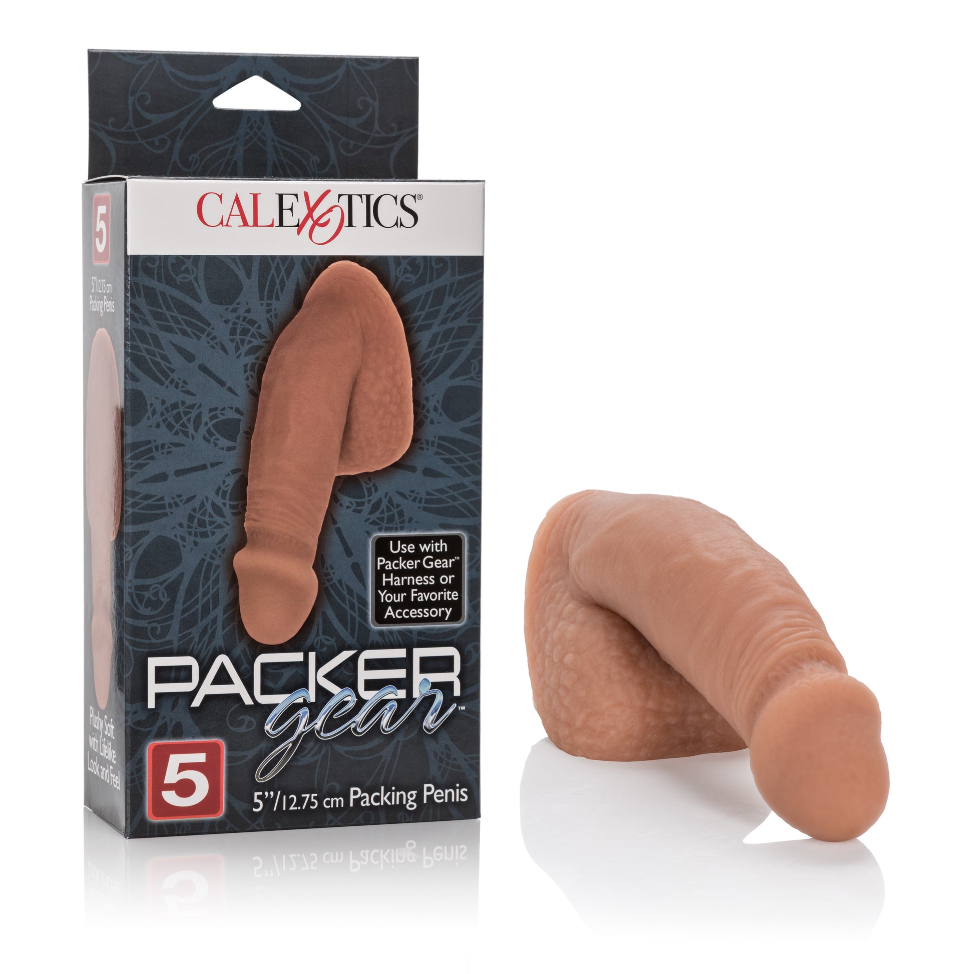 Packer Gear Packing Penis 5 Inch - Brown Default Title CalExotics - California Exotic Novelties Toys - Dildos